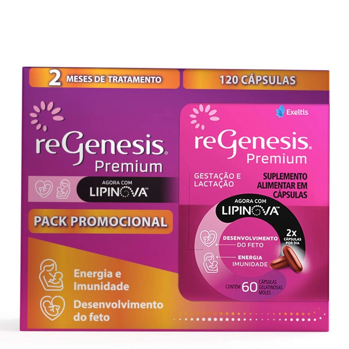 Regenesis 60 Cápsulas Moles – Embalagem Promocional — Regenesis | Farmácia Resyla