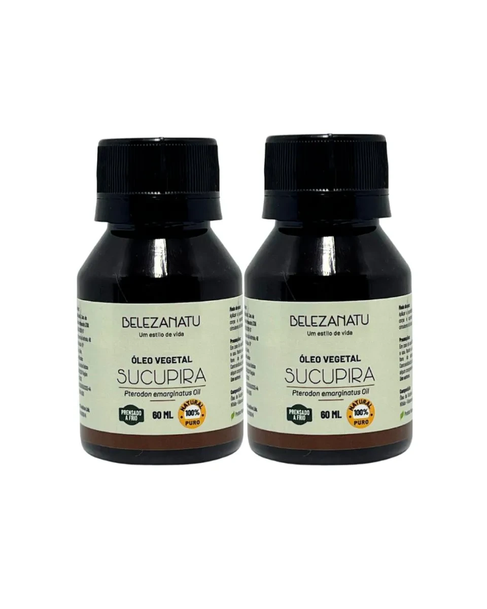 Kit 02 Unidades Óleo Vegetal Sucupira 60Ml – Belezanatu — | Farmácia Resyla