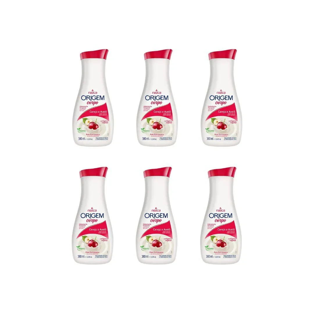 Hidratante Corporal Origem 380ml Cereja Avela – Kit C / 6un — | Farmácia Resyla