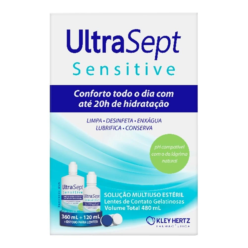 Ultrasept Sensitive 360ml + 120ml — | Farmácia Resyla