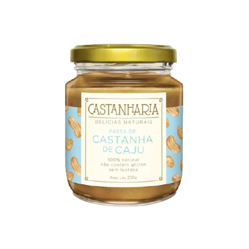KIT 2X: PASTA DE CASTANHA DE CAJU VEGANA CASTANHARIA 210G — | Farmácia Resyla