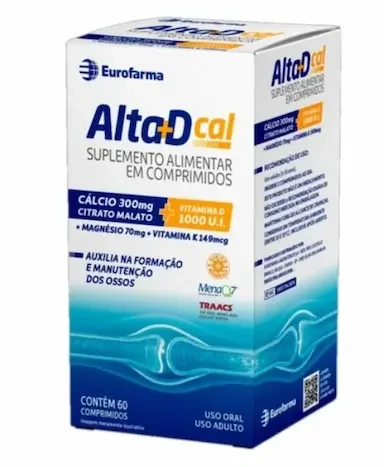 Suplemento Alimentar Alta D + Cal – 60 Comprimidos — | Farmácia Resyla