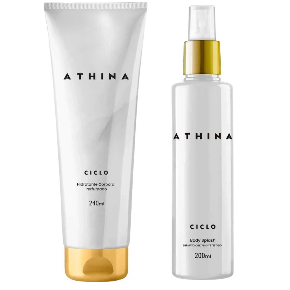 Kit Ciclo Athina – Body Splash + Creme Hidratante — | Farmácia Resyla