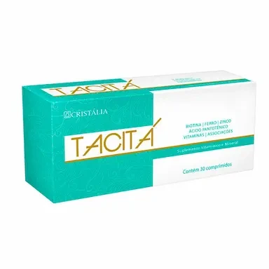 Suplemento Vitamínico Tacitá Unhas e Cabelos – 30 Comprimidos — | Farmácia Resyla
