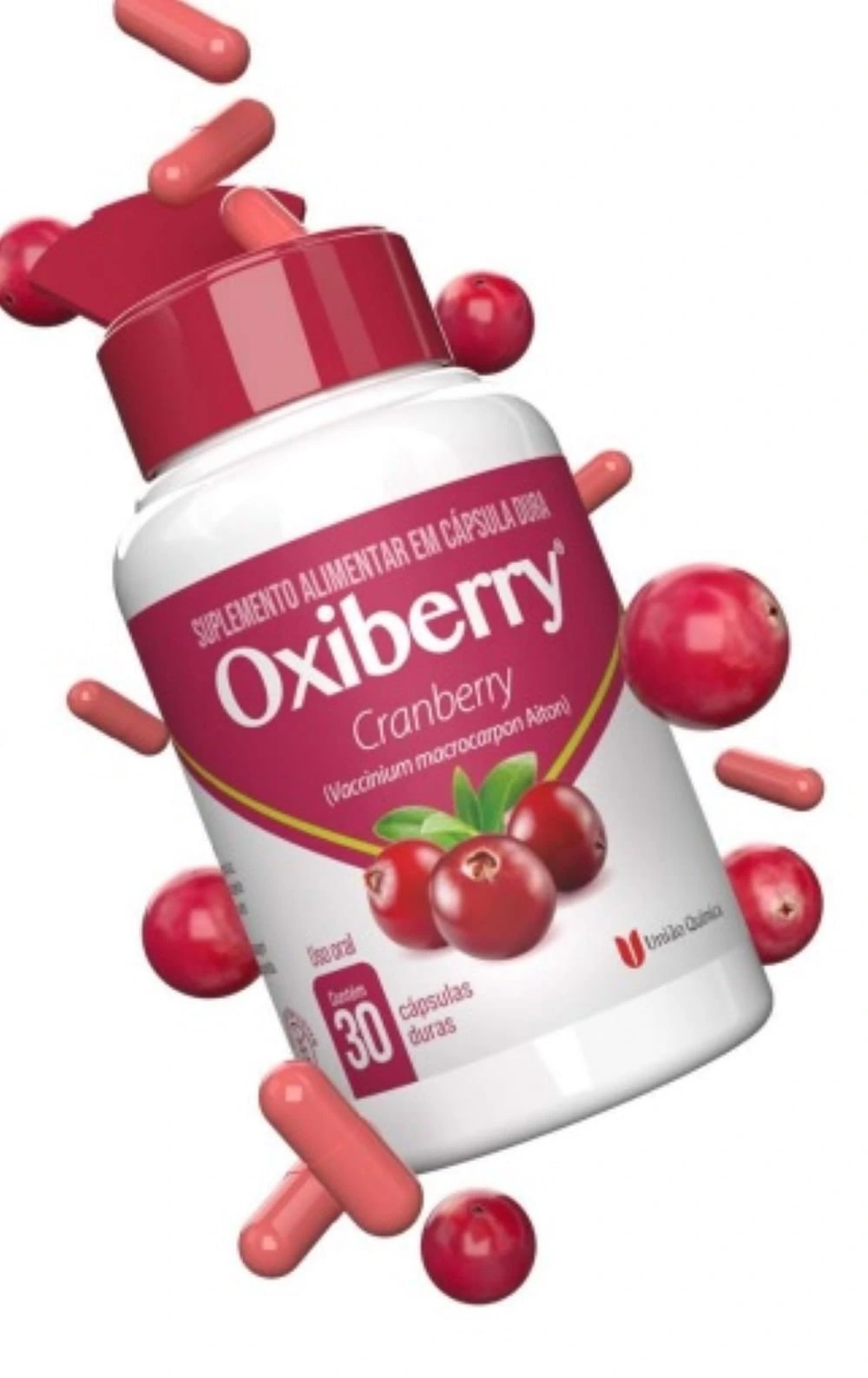 Cranberry Oxiberry 30 cápsulas União Química — | Farmácia Resyla