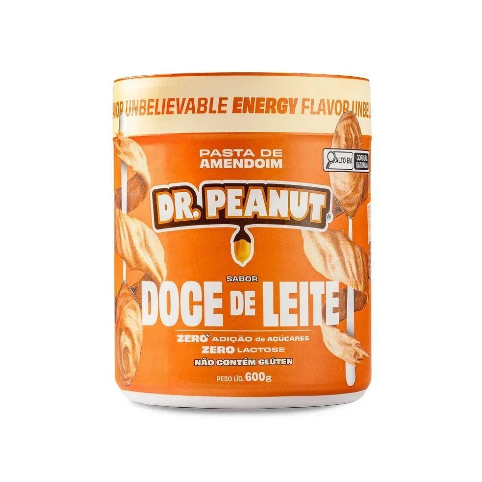 Pasta de Amendoim (600g) – Sabor: Doce de Leite — | Farmácia Resyla