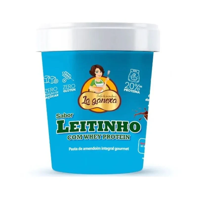 Pasta de Amendoim Integral Gourmet (450g) – Sabor: Leite Ninho C/ Whey Protein — Ninho | Farmácia Resyla