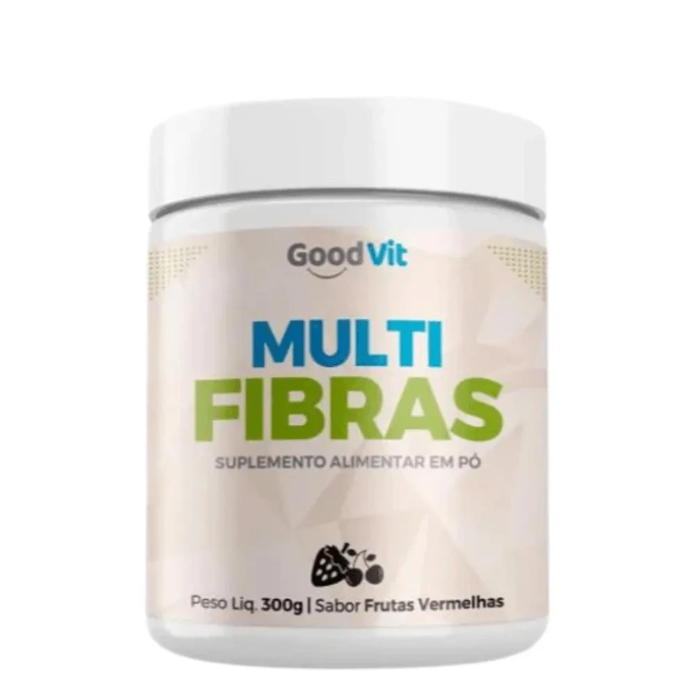 Multi Fibras 300G Sabor Frutas Vermelhas – Good Vit — | Farmácia Resyla