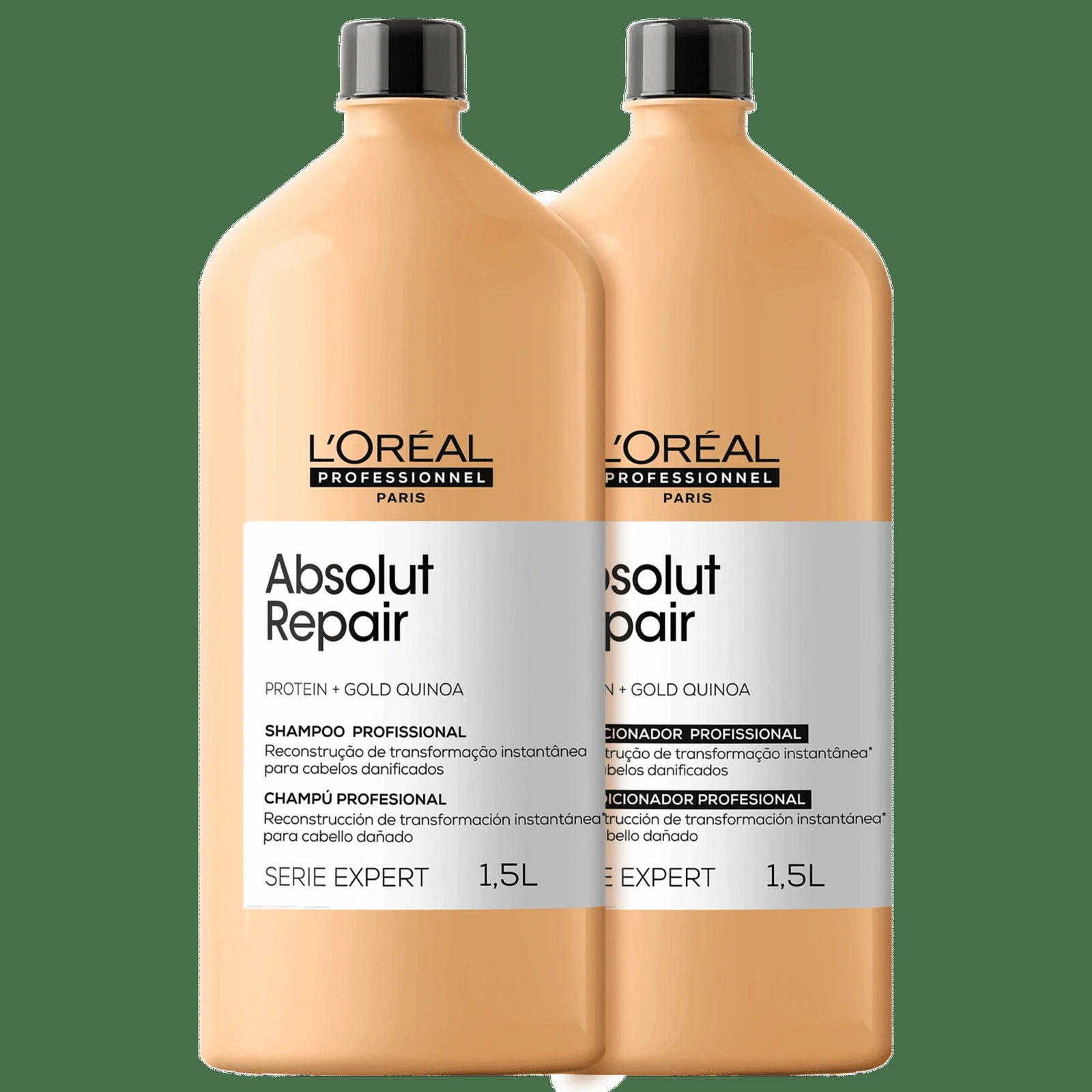 Kit L’Oréal Professionnel Serie Expert Absolut Repair Gold Quinoa + Protein Salon Duo (2 Produtos) — | Farmácia Resyla