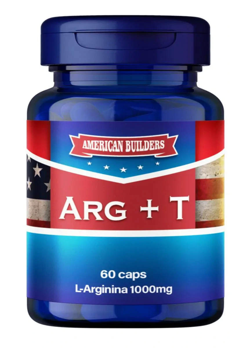 Arginina + T American Builders – 60 Cápsulas — | Farmácia Resyla
