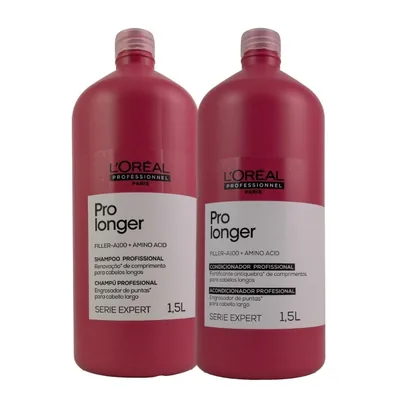 L'Oréal Pro Longer - Kit Shampoo + Condicionador 1,5L cada — imagem 1 | Farmácia Resyla