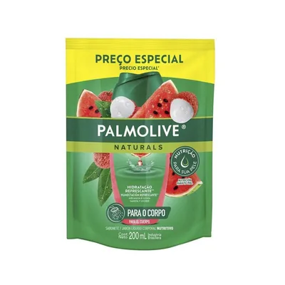 Sabonete Líquido Palmolive Naturals Nutritivo Melancia E Lichia Refil 200ml — Palmolive | Farmácia Resyla