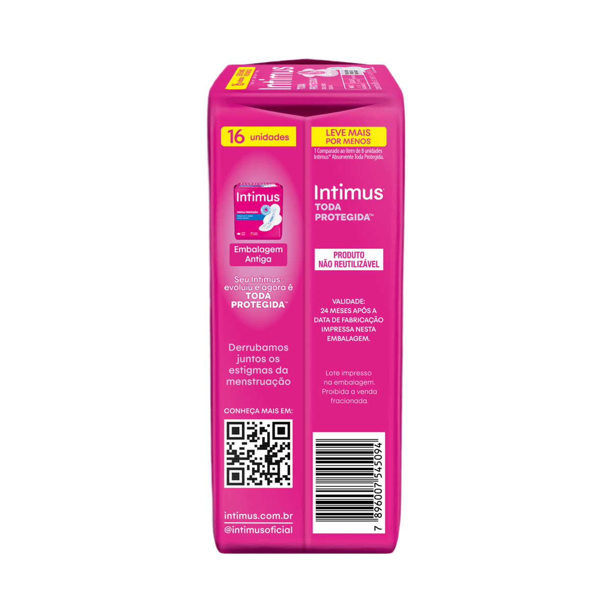 Absorvente Intimus Toda Protegida Dia Suave Com abas - 16 un — imagem 3 | Farmácia Resyla