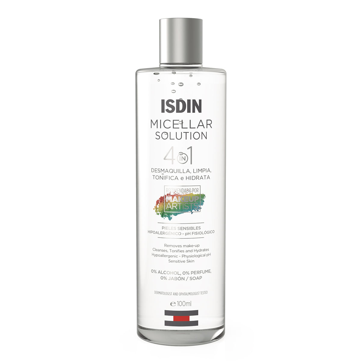 Água Micelar 4 Em 1 Isdin Micellar Solution - 100ml — imagem 2 | Farmácia Resyla