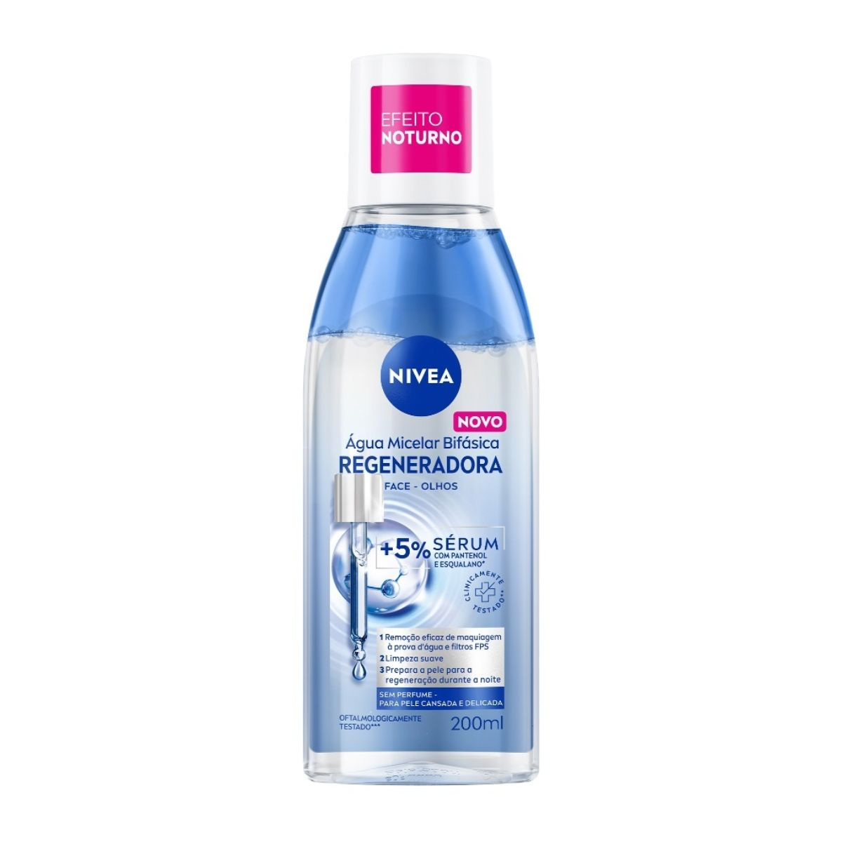 Água Micelar Bifásica Nivea Regeneradora 200ml — Nivea | Farmácia Resyla