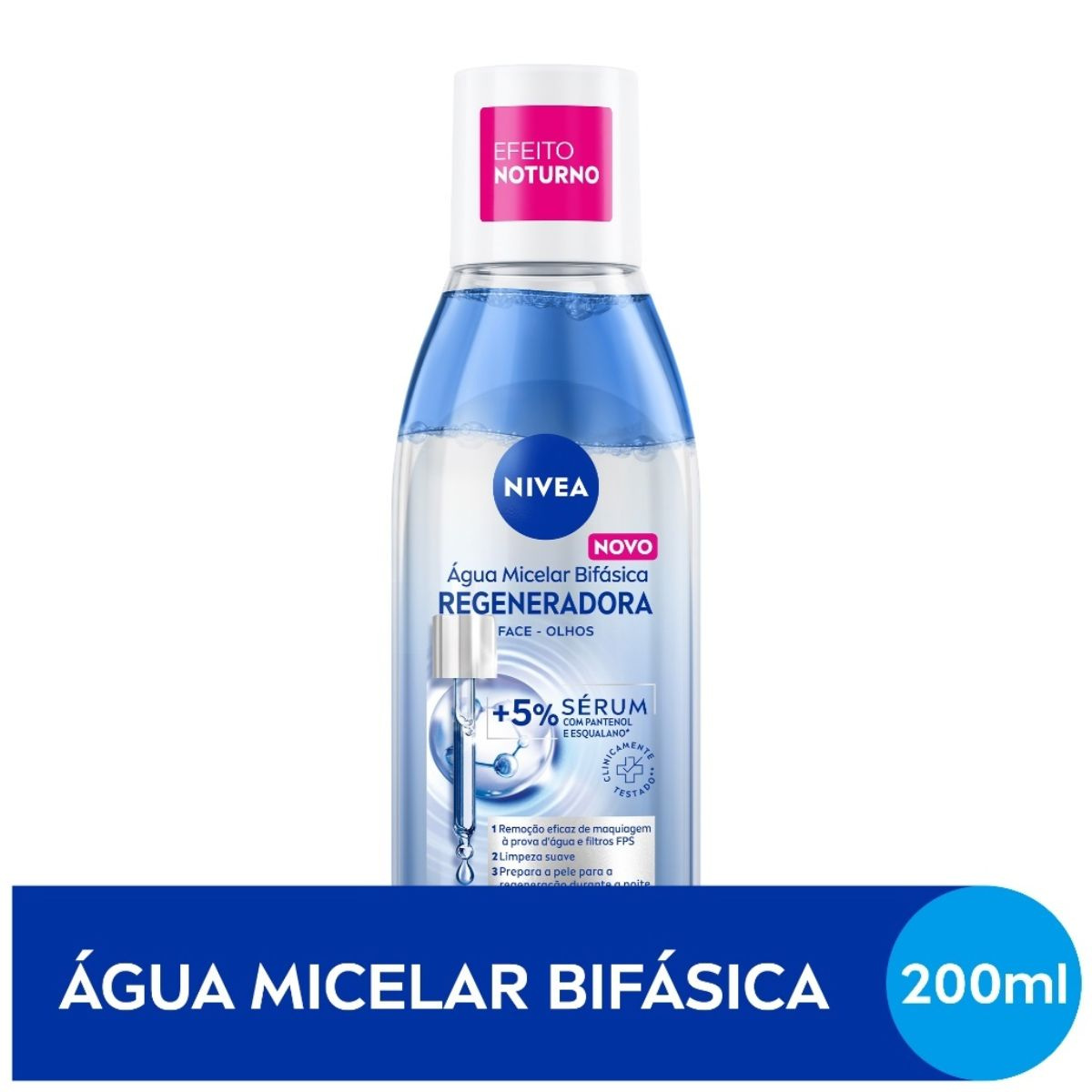 Água Micelar Bifásica Nivea Regeneradora 200ml — imagem 2 | Farmácia Resyla