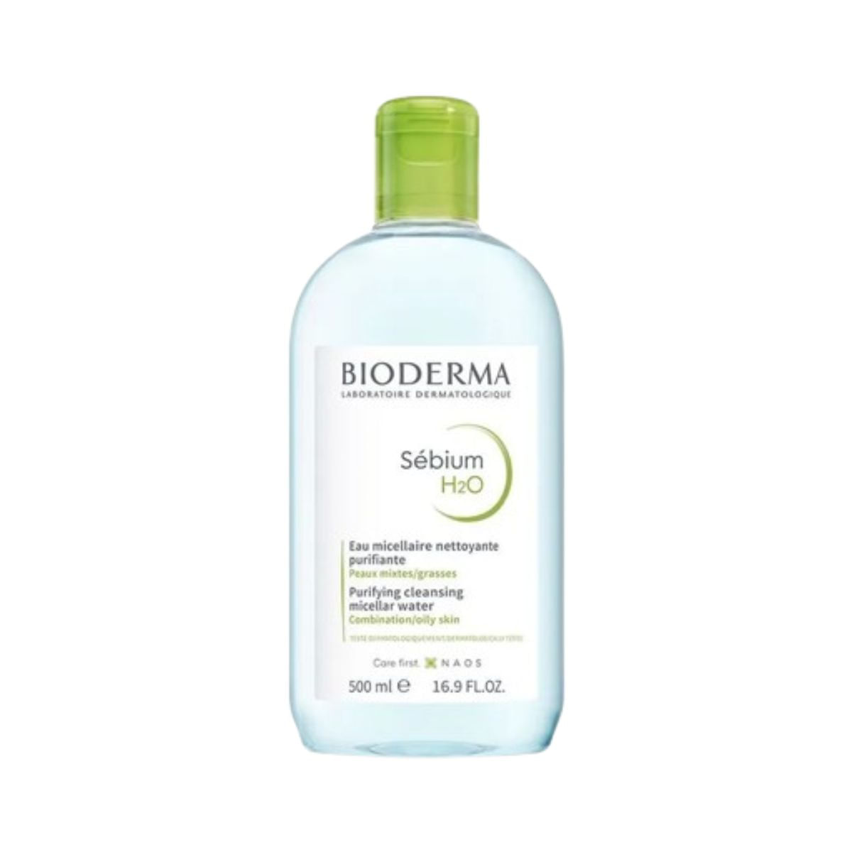 Água Micelar Bioderma Antioleosidade Sébium H2O Purificante 500ml — Bioderma | Farmácia Resyla