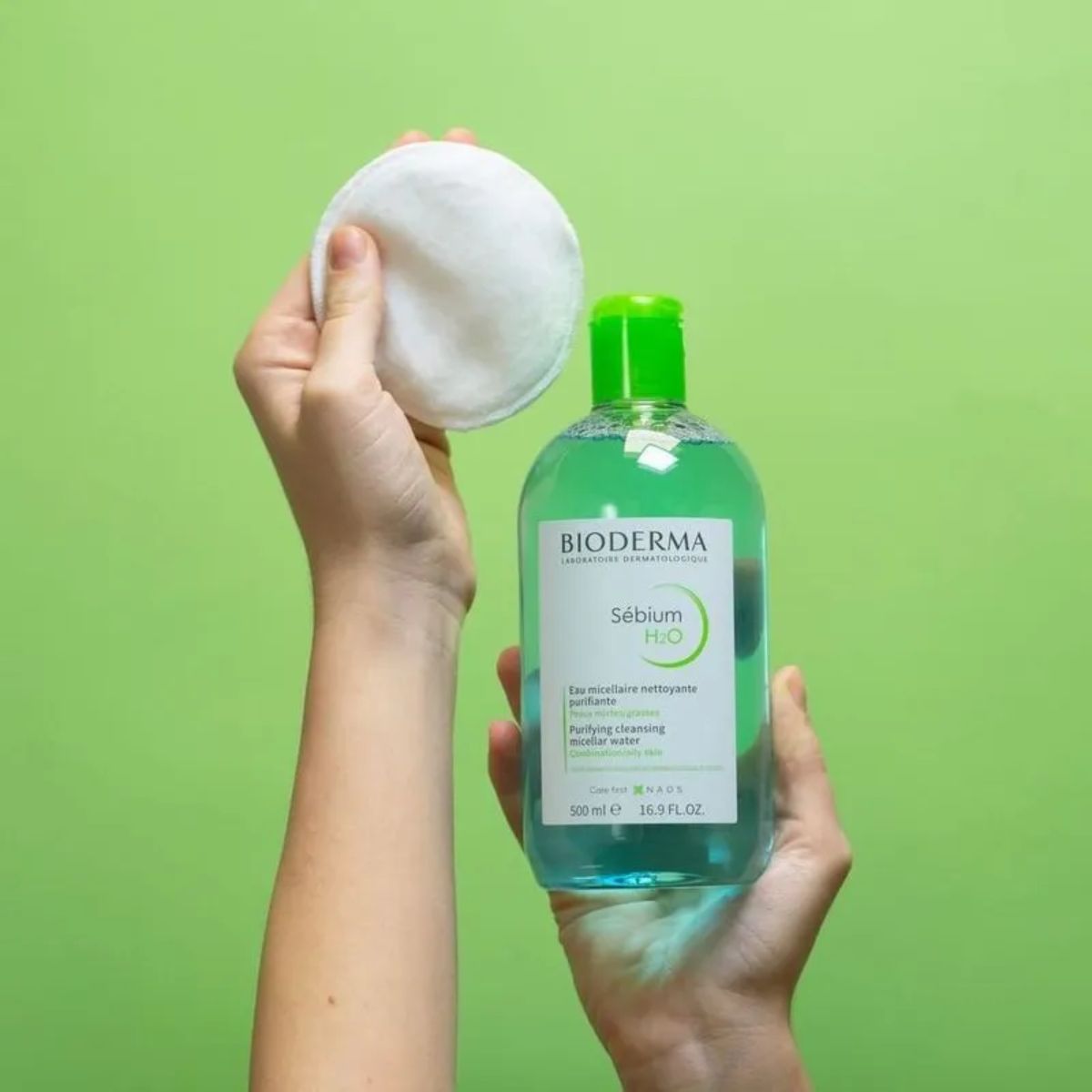Água Micelar Bioderma Antioleosidade Sébium H2O Purificante 500ml — imagem 2 | Farmácia Resyla