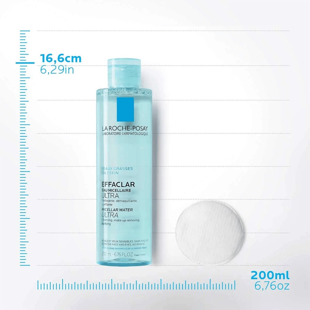 Água Micelar La Roche-Posay Effaclar Ultra 200ml — imagem 4 | Farmácia Resyla
