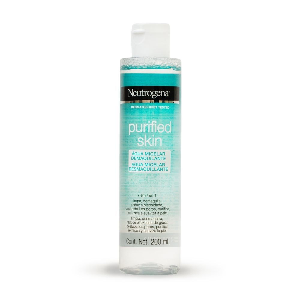 Água Micelar Neutrogena Purified Skin Demaquilante 200ml — imagem 2 | Farmácia Resyla