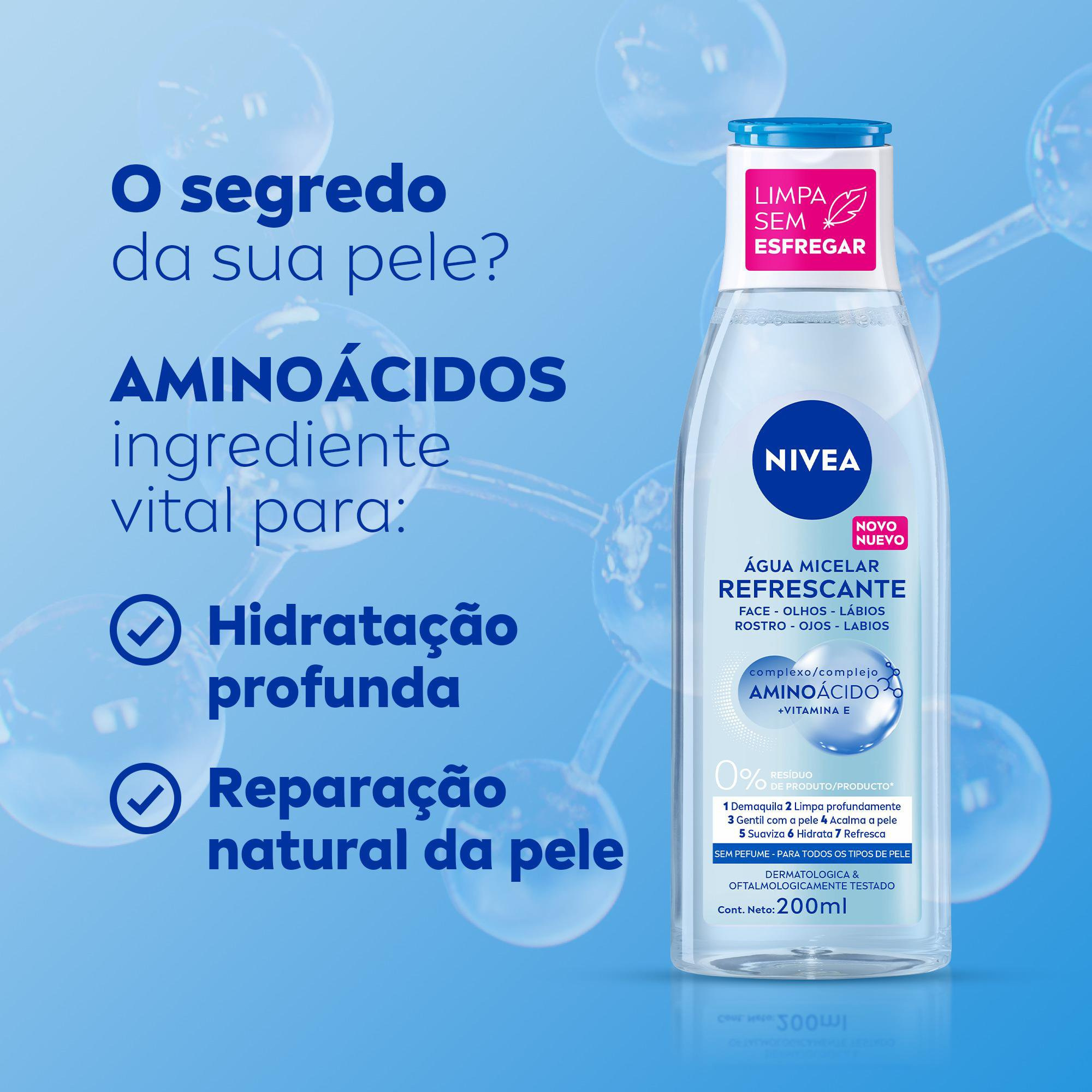 Água Micelar Nivea Solução de Limpeza 7 em 1 200ml — imagem 3 | Farmácia Resyla