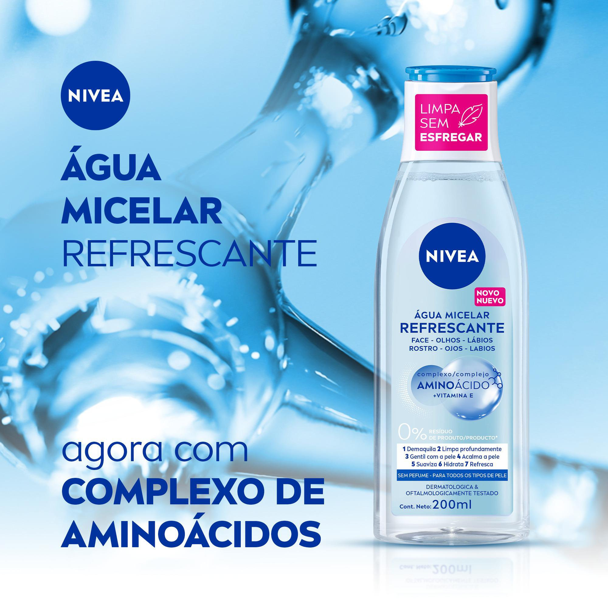 Água Micelar Nivea Solução de Limpeza 7 em 1 200ml — imagem 4 | Farmácia Resyla