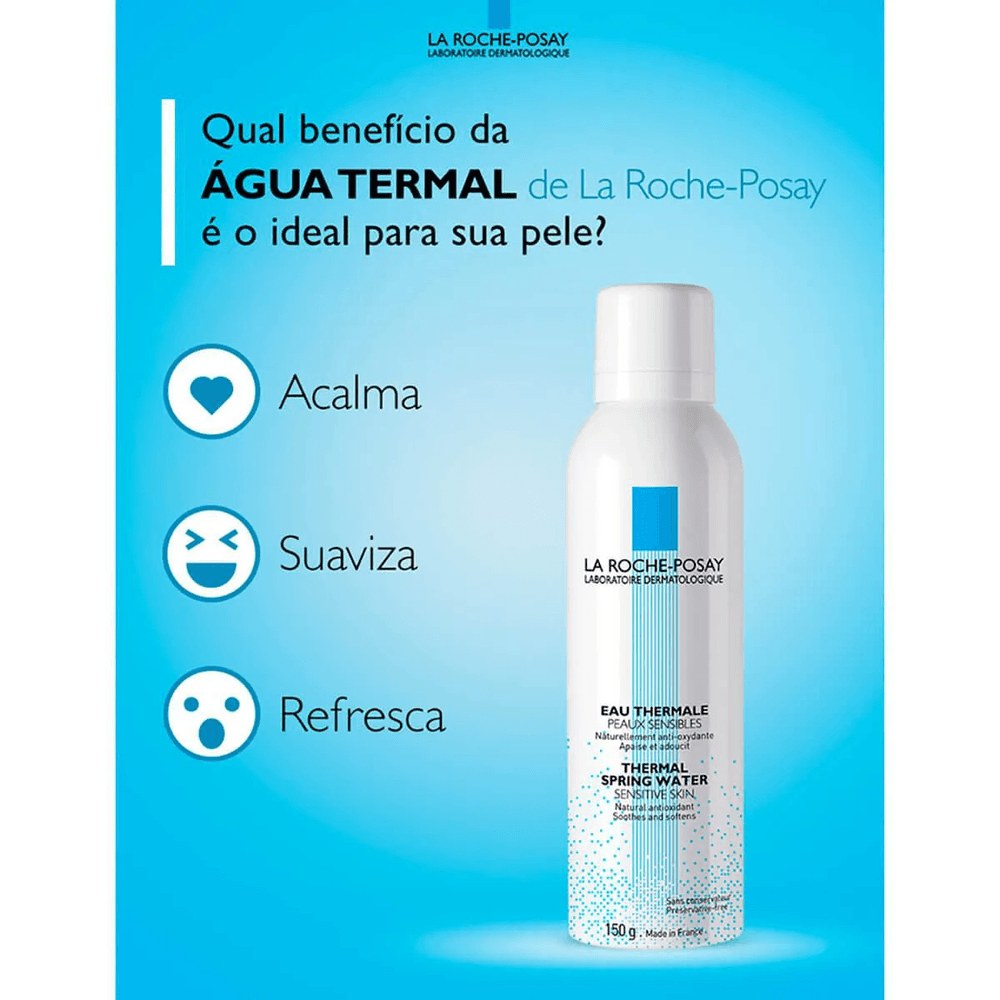 Água Termal La Roche-Posay Pele Sensível Spray 300ml — imagem 2 | Farmácia Resyla
