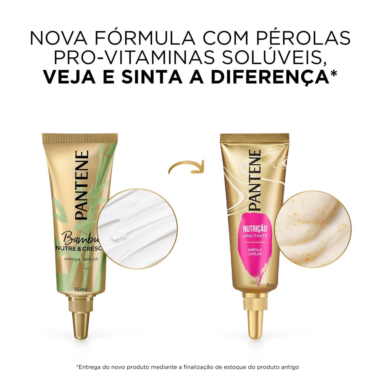 Ampola de Tratamento Pantene Pro-V Nutrição Umectante Pérolas 15ml 3 Unidades — imagem 3 | Farmácia Resyla