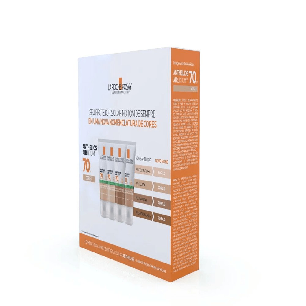 Anthelios Airlicium Fps70 Cor 2.0 40g Gratis Necessaire La Roche Posay — imagem 2 | Farmácia Resyla