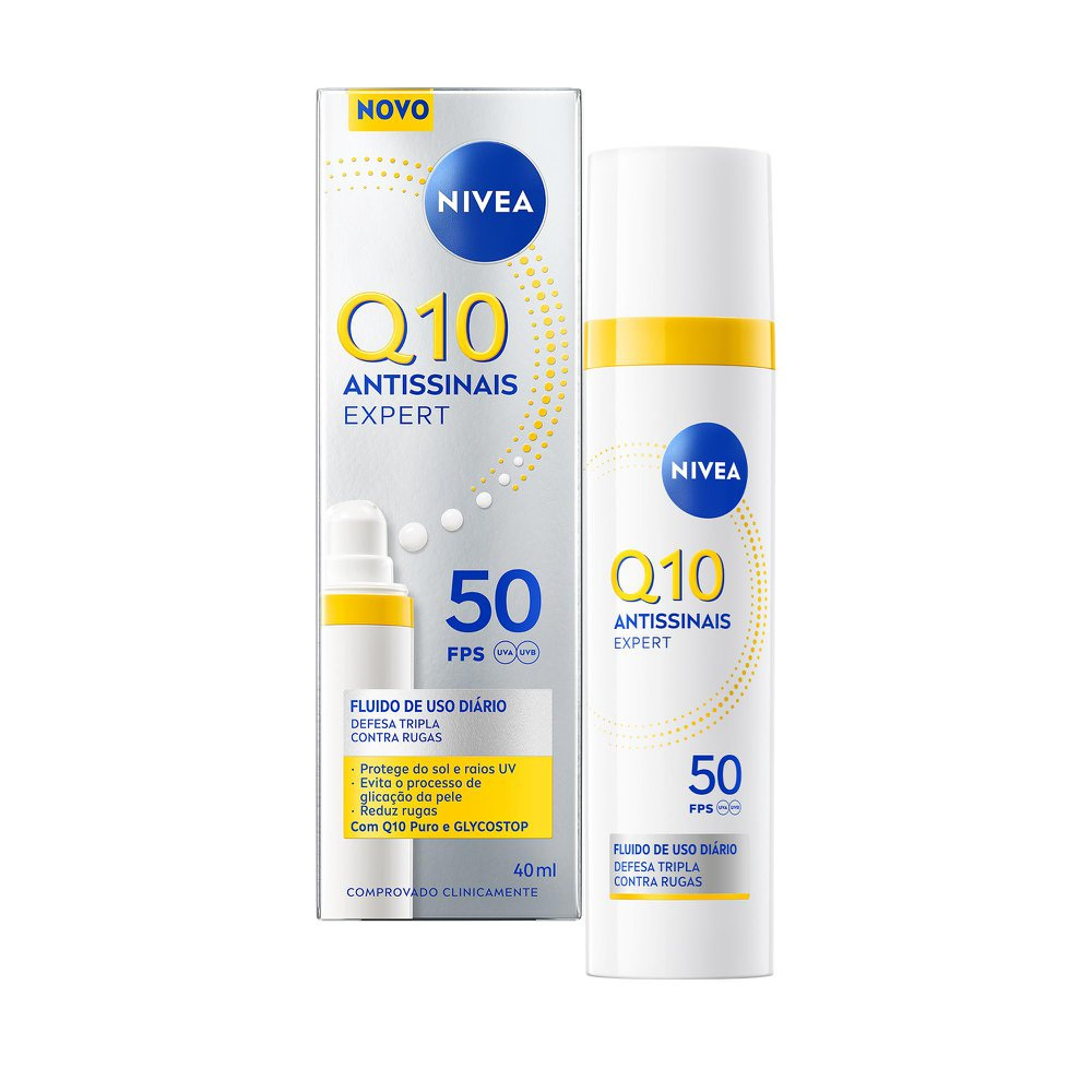 Antissinais Nivea Expert Q10 Fps50 40ml — Nivea | Farmácia Resyla
