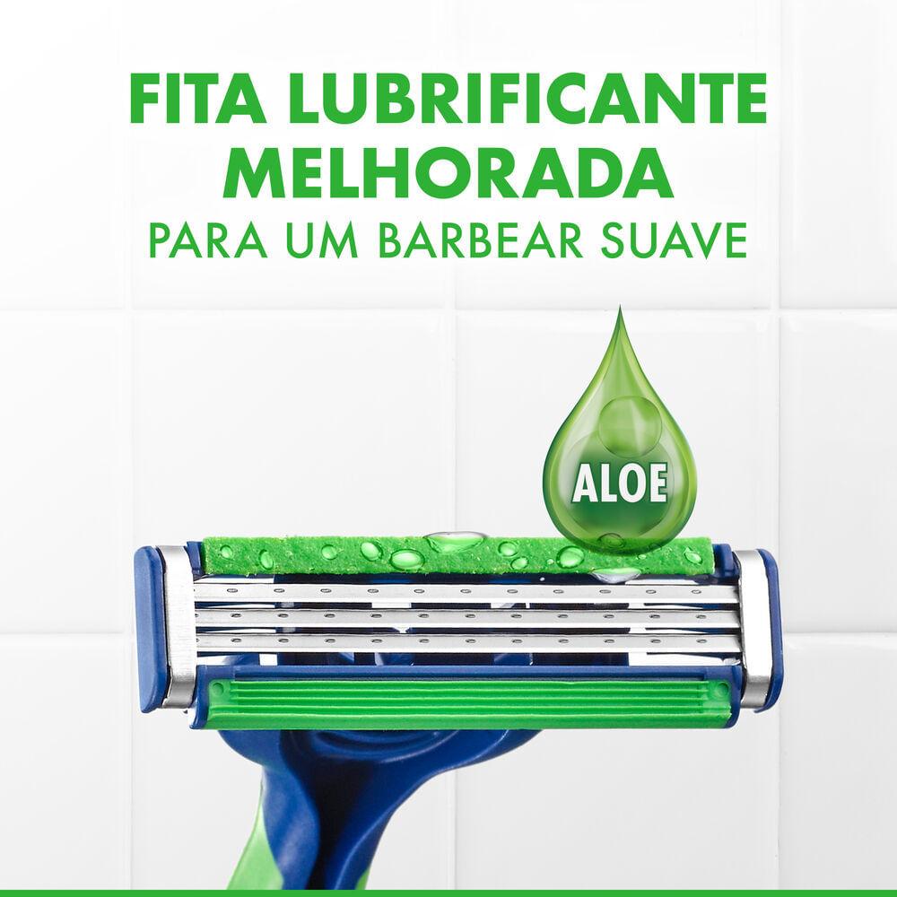 Aparelho de Barbear Descartável Gillette Prestobarba 3 Sensitive 4 Unidades — imagem 4 | Farmácia Resyla