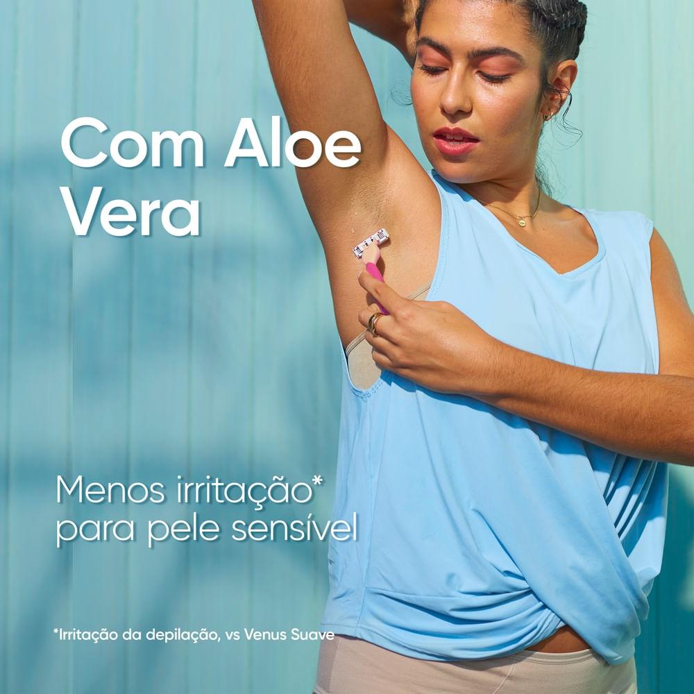 Aparelho de Depilação Descartável Gillette Venus Suave Sensitive 4 Unidades — imagem 3 | Farmácia Resyla