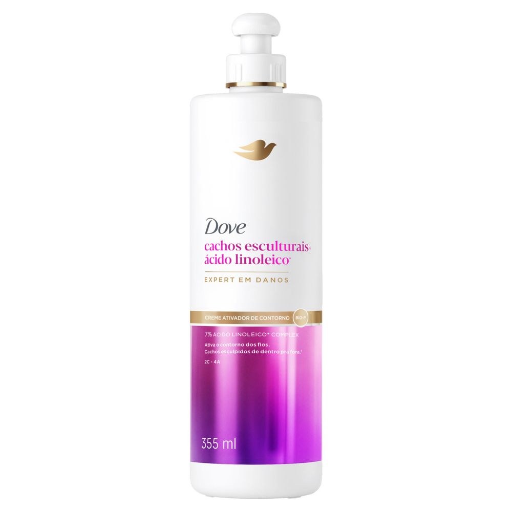 Ativador De Cachos Dove Cachos Esculturais + Ácido Linoleico 355ml — imagem 2 | Farmácia Resyla