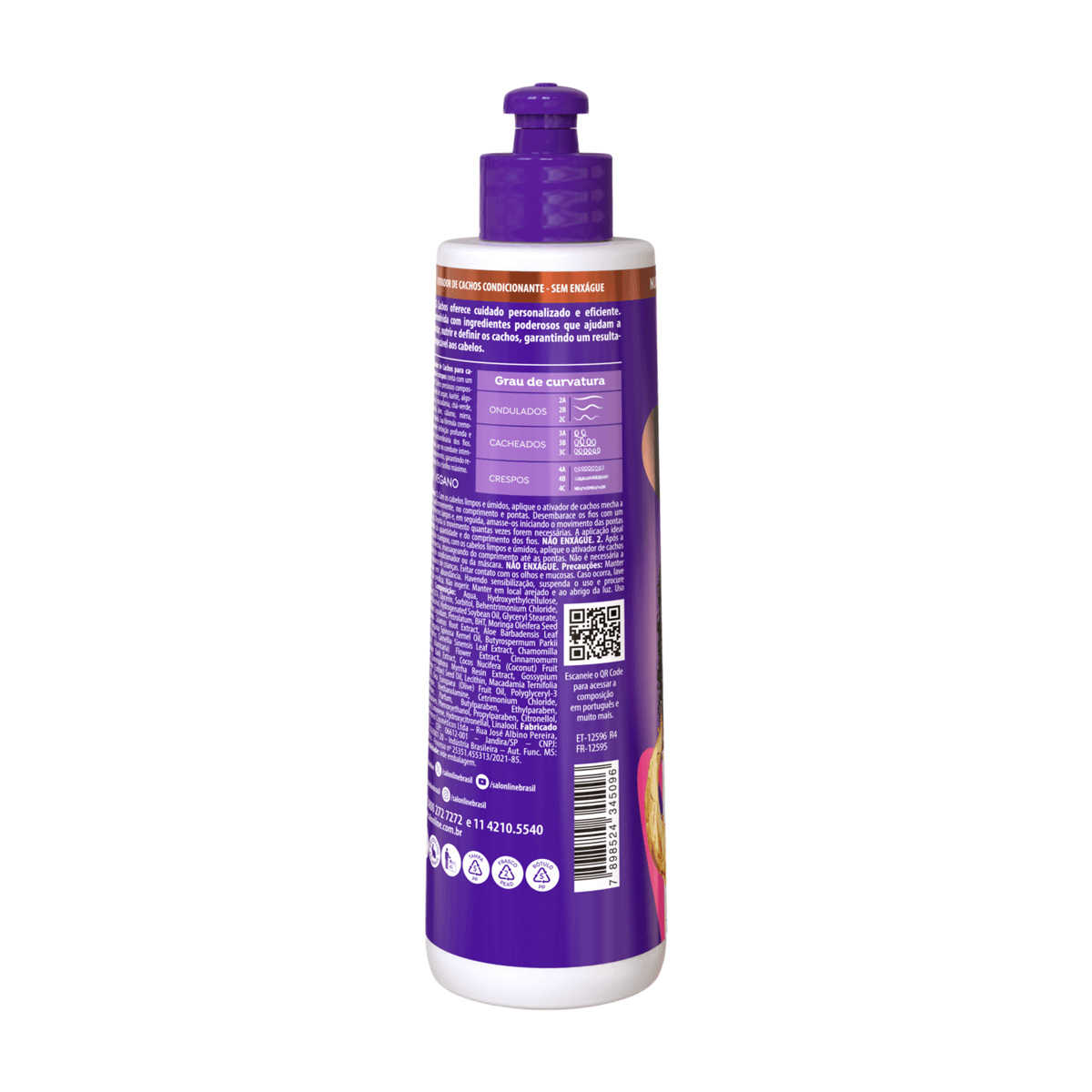 Ativador de Cachos Salon Line SOS Cachos Super Óleos 300ml — imagem 2 | Farmácia Resyla