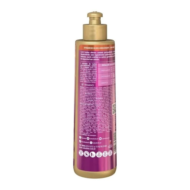 Ativador Salon Line Sos Manteiga De Karite 300ml — imagem 2 | Farmácia Resyla