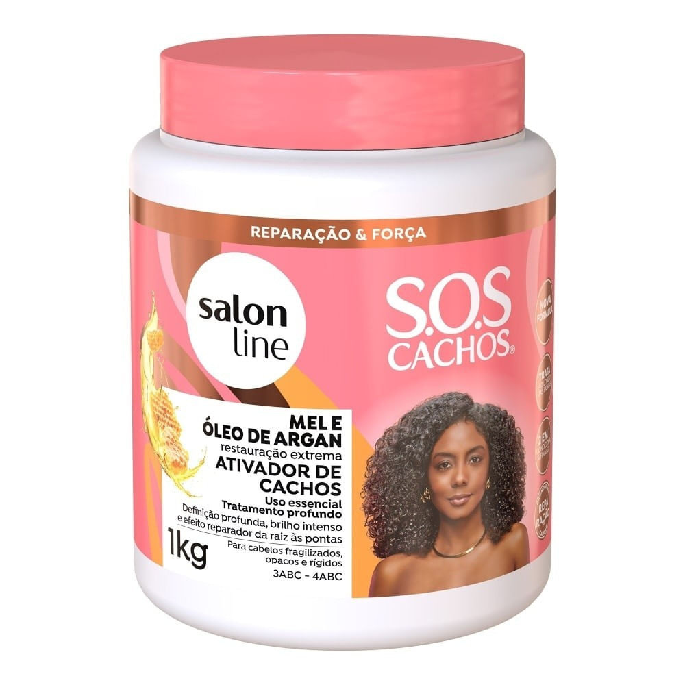 Ativador Salon Line SOS Mel e Óleo de Argan - 1kg — Salon Line | Farmácia Resyla