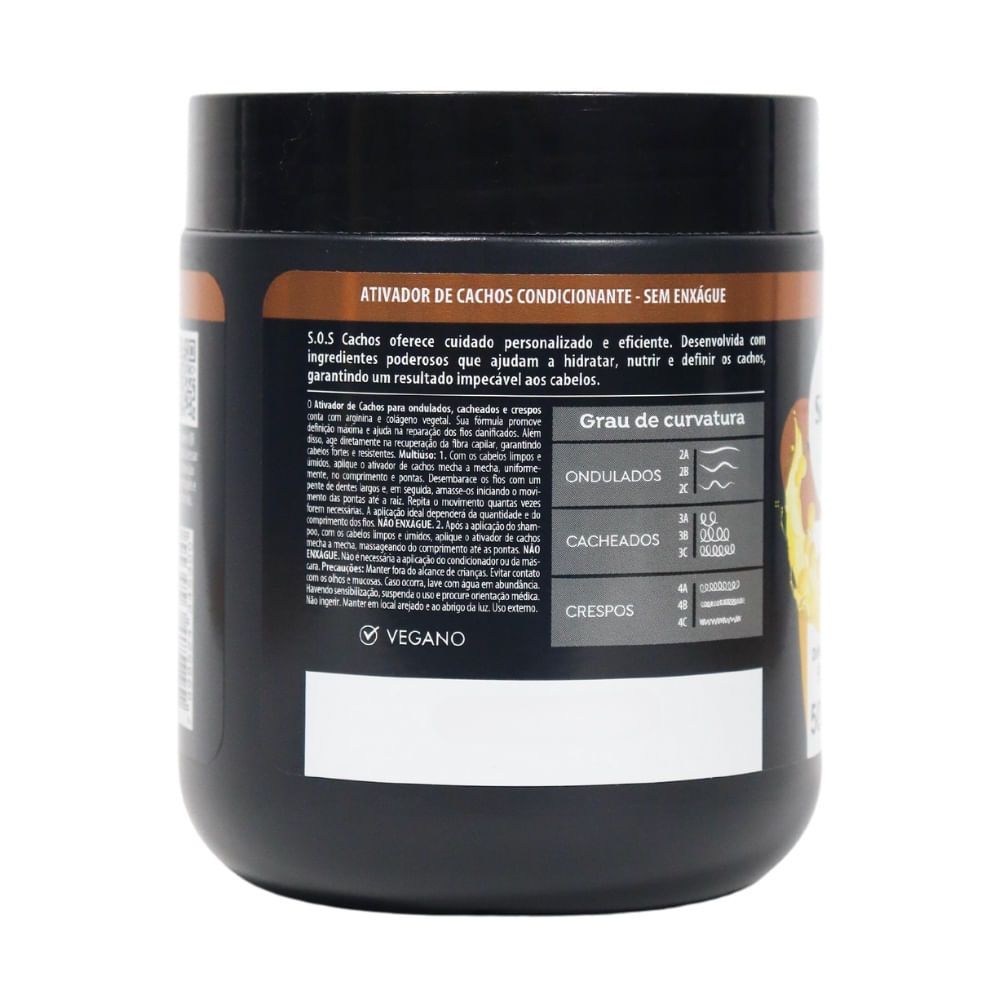 Ativador Sos Cachos Arginina +Reconstruídos Salon Line 500g — imagem 3 | Farmácia Resyla