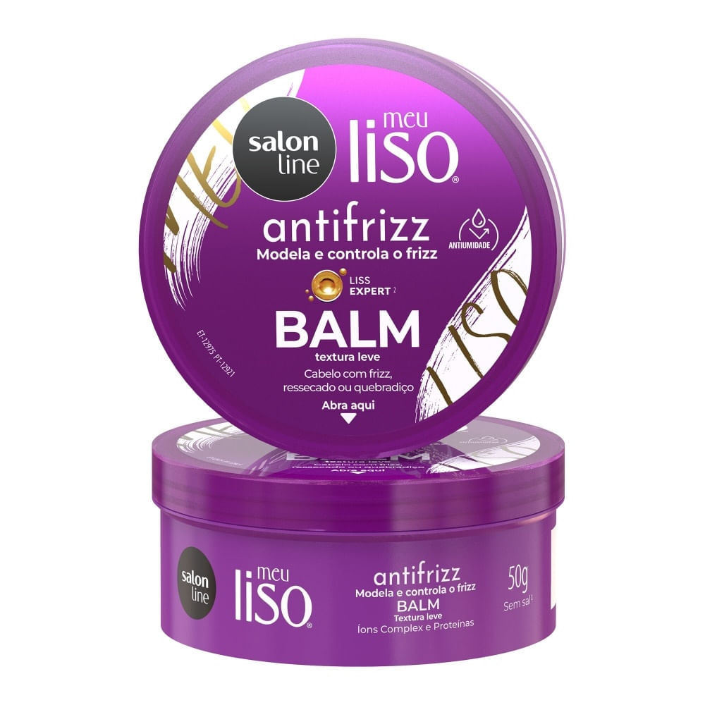 Balm Salon Line Meu Liso Antifrizz 50g — Salon Line | Farmácia Resyla