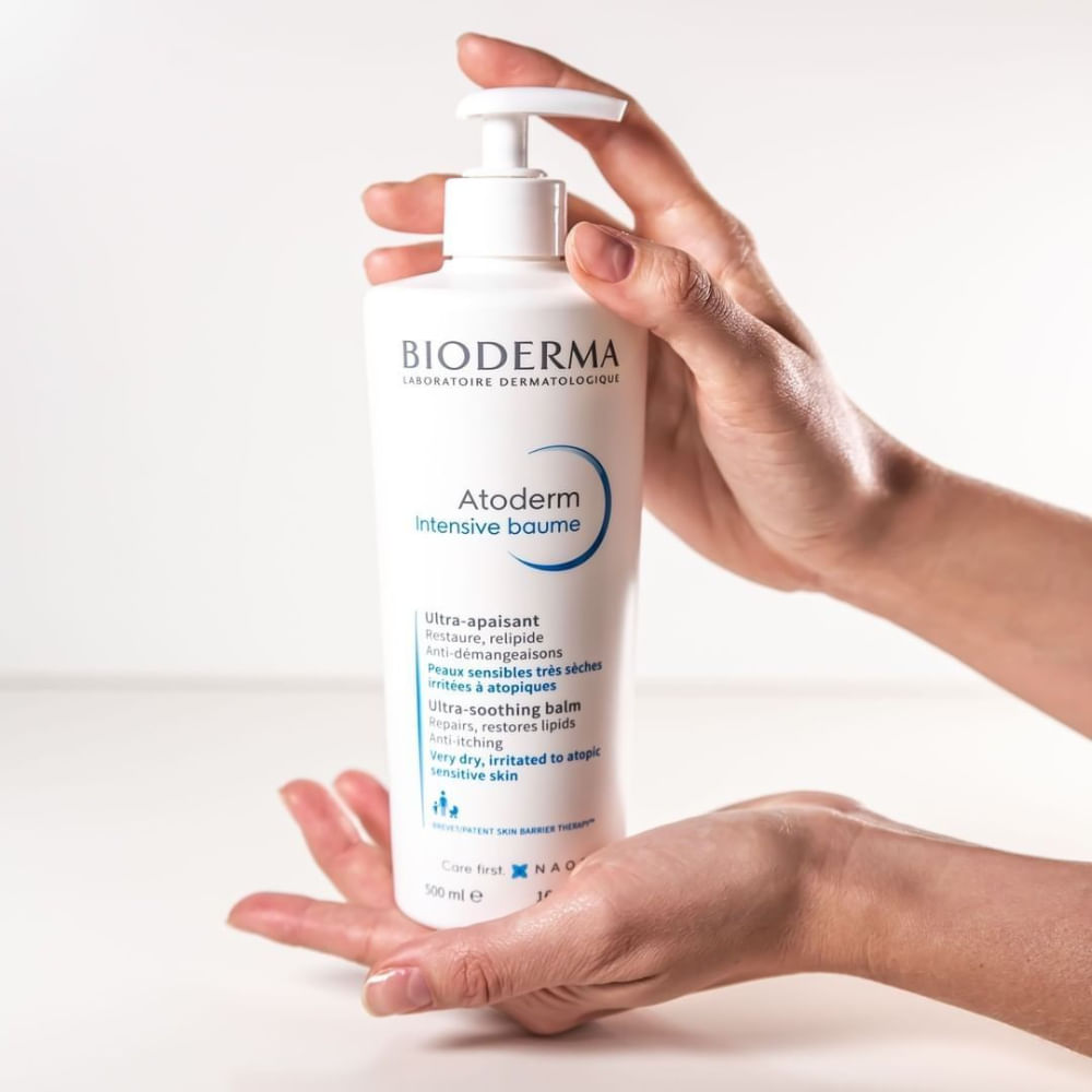 Bálsamo Corporal Bioderma Atoderm Intensive Baume Peles Muito Secas e Atópicas 500ml — imagem 3 | Farmácia Resyla