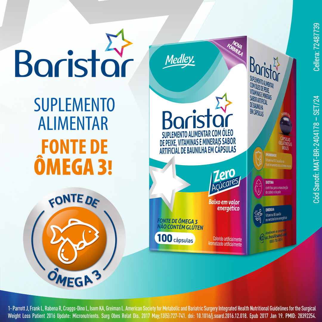 Baristar 100 Cápsulas Gelatinosas Moles — imagem 2 | Farmácia Resyla
