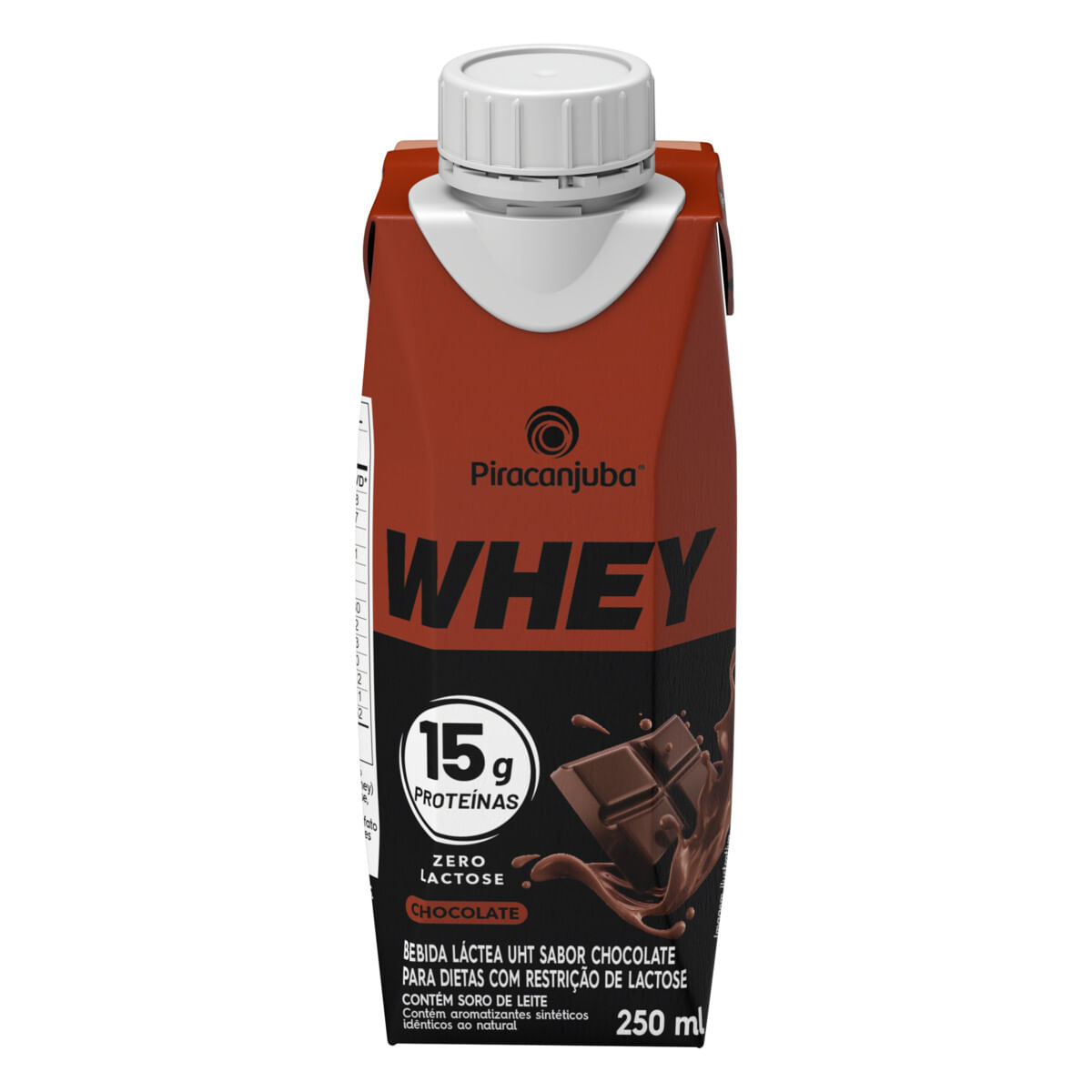 Bebida Proteica Pro Force 15g Chocolate Zero Lactose 250ml — Piracanjuba | Farmácia Resyla