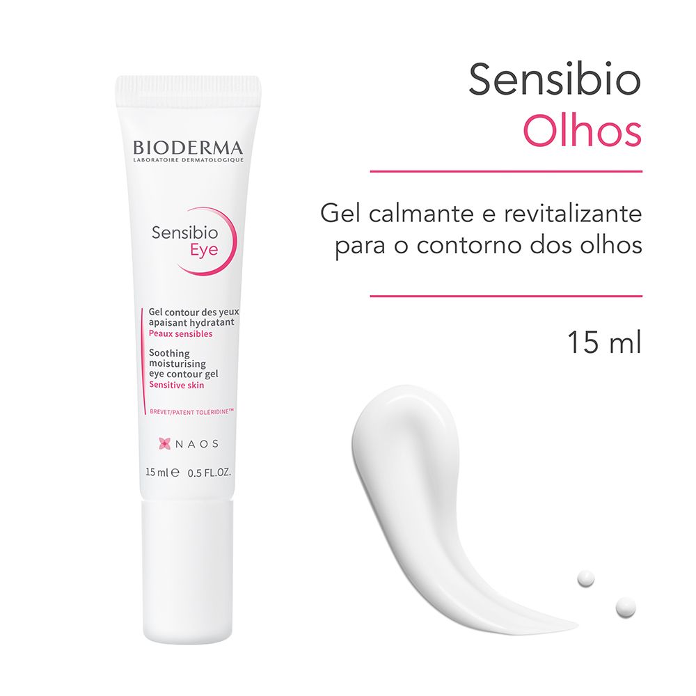 Bioderma Creme para o Contorno dos Olhos Bioderma Sensibio Calmante e Revitalizante Gel 15ml — imagem 2 | Farmácia Resyla