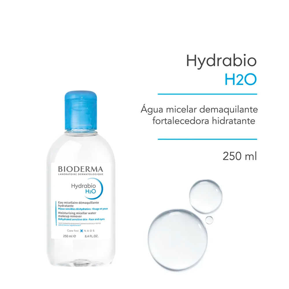 Bioderma Hydrabio H2O Água Micelar 250ml — imagem 2 | Farmácia Resyla