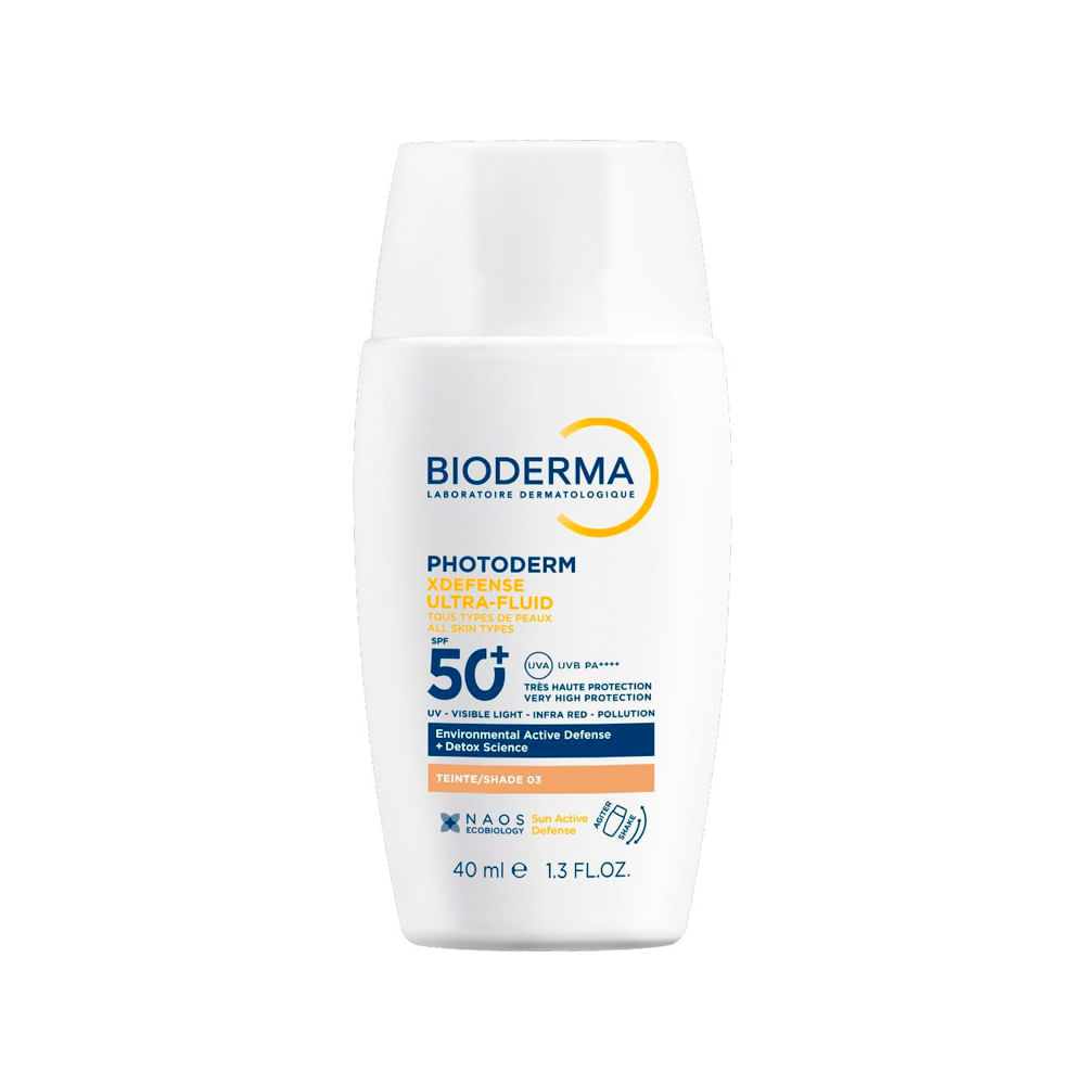 Bioderma - Photoderm XDefense Ultrafluido FPS 60 Cor 3.0 - Protetor Solar Facial - 40ml — Bioderma | Farmácia Resyla