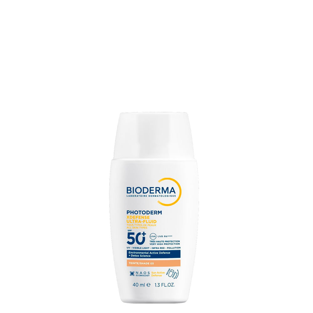 Bioderma - Photoderm XDefense Ultrafluido FPS 60 Cor 3.0 - Protetor Solar Facial - 40ml — imagem 2 | Farmácia Resyla