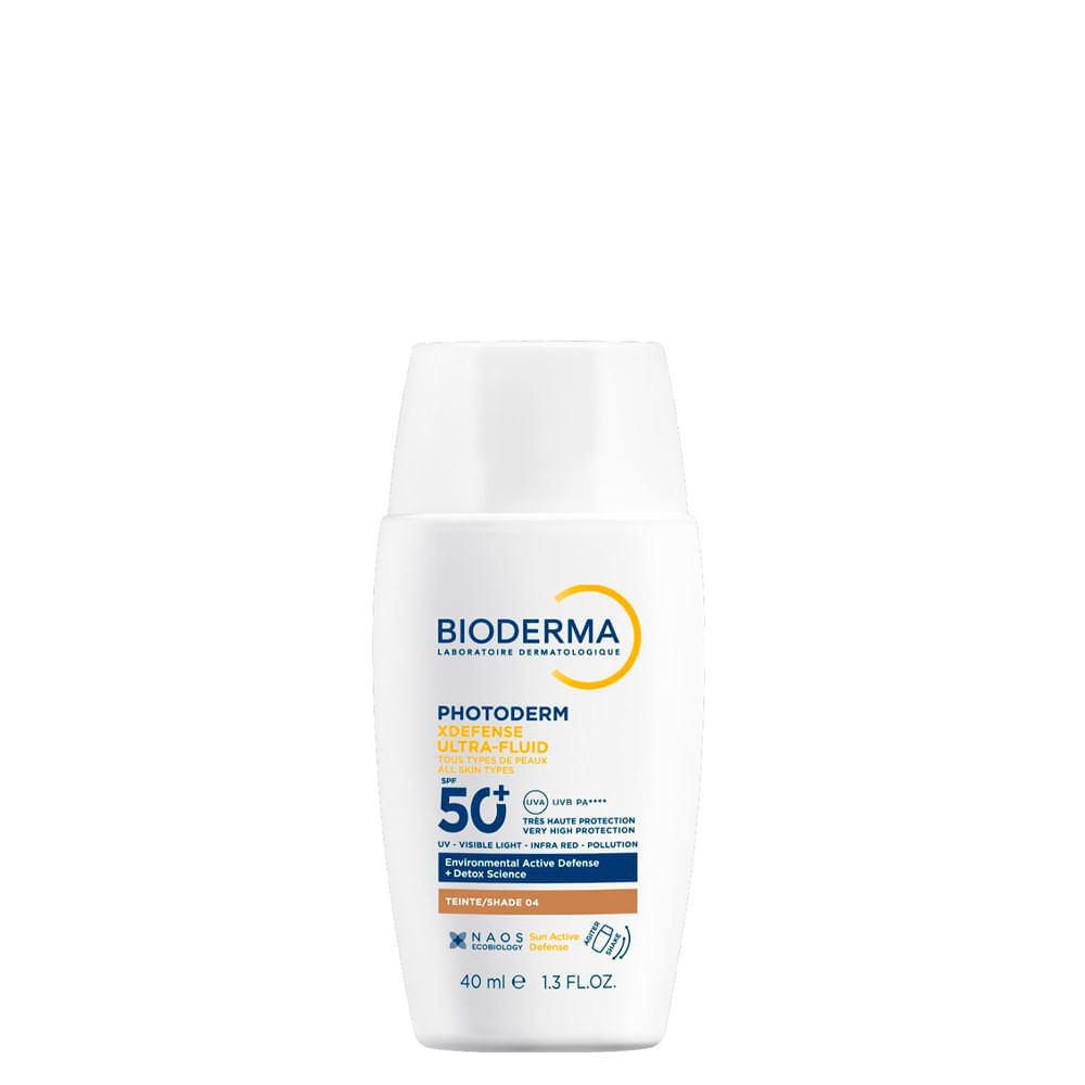 Bioderma - Photoderm XDefense Ultrafluido FPS 60 Cor 4.0 - Protetor Solar Facial - 40ml — imagem 2 | Farmácia Resyla