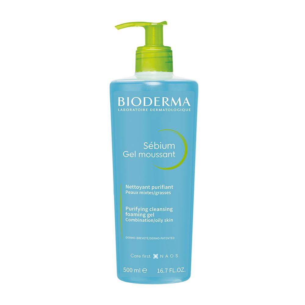 Bioderma Sébium Gel Moussant Gel de Limpeza Antioleosidade de Alta Tolerância 500ml — Bioderma | Farmácia Resyla