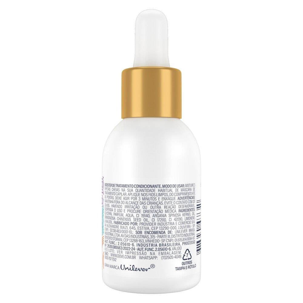 Booster Dove Texturas Reais Óleo Nutrição 30ml — imagem 2 | Farmácia Resyla