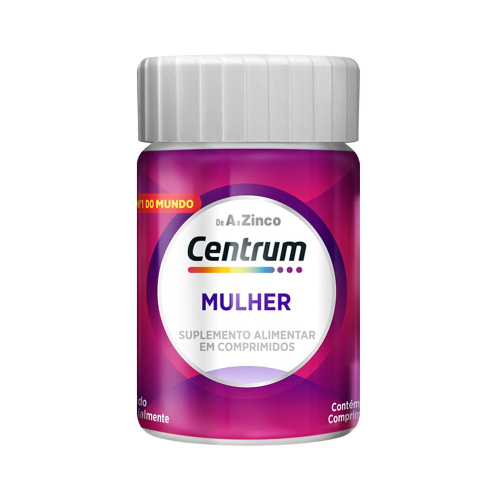 Centrum de A a Zinco Mulher 30 Comprimidos — imagem 2 | Farmácia Resyla
