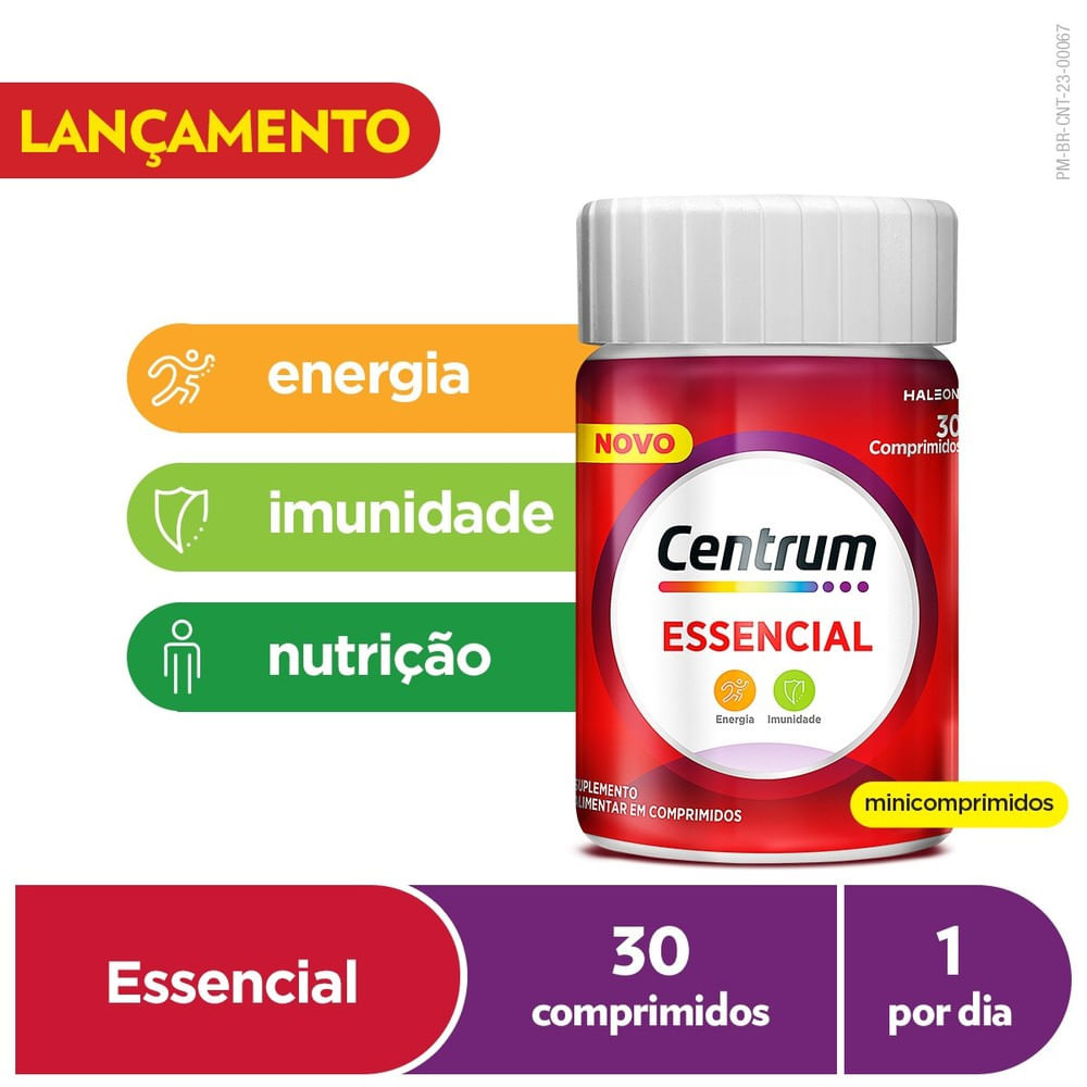 Centrum Essencial Adulto 30 Cápsulas — imagem 2 | Farmácia Resyla
